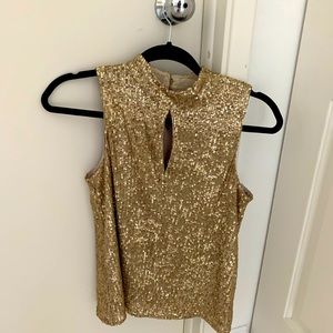 Calvin Klein Gold Top